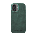 PROTARA Alcantara iPhone 17 suojakotelo - Expedition Green - Expedition Green