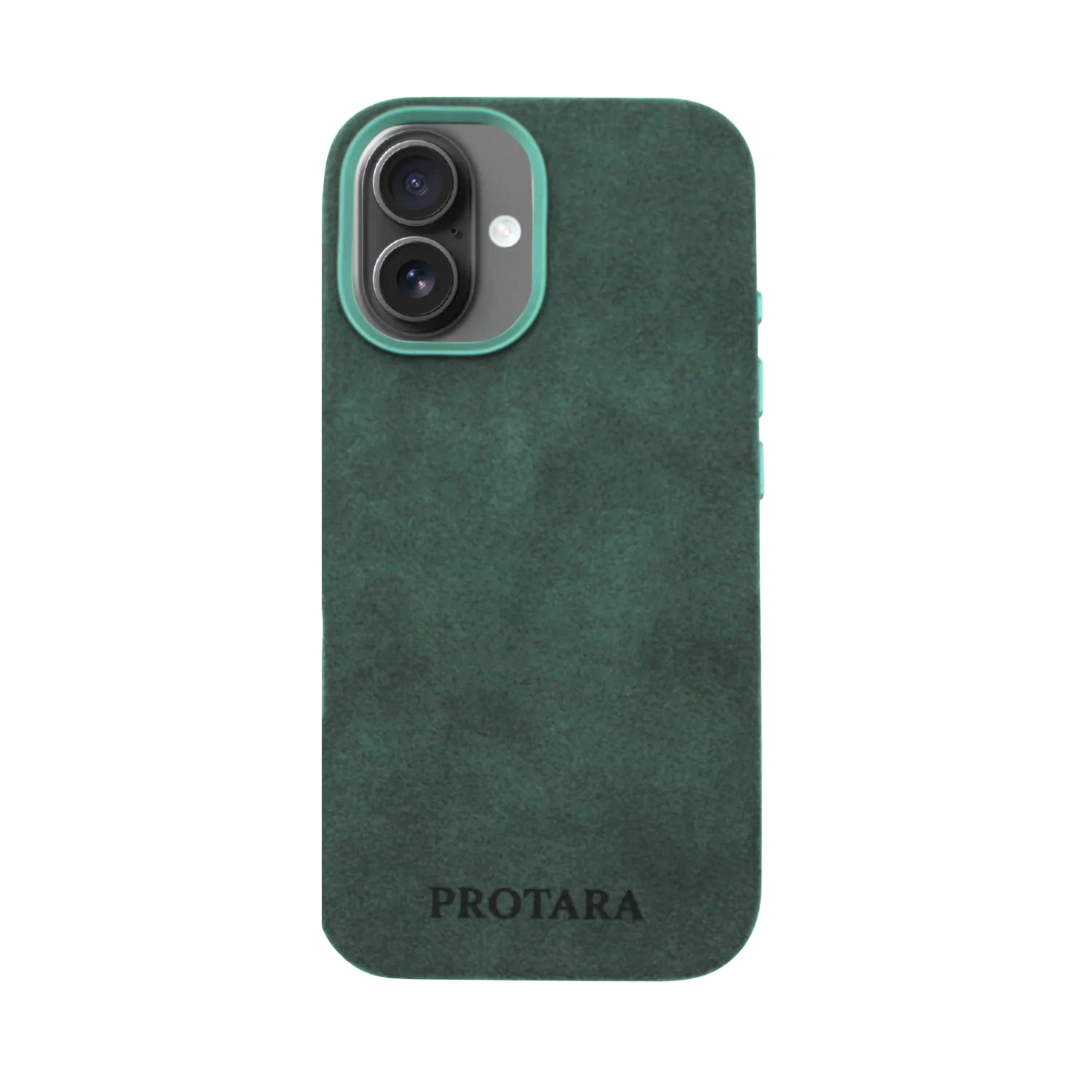 PROTARA Alcantara iPhone 17 suojakotelo - Expedition Green - Expedition Green