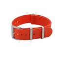Ribbed Nato hihna oranssi