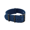 Ribbed Nato PVD - Mørkeblå - Signature Collection