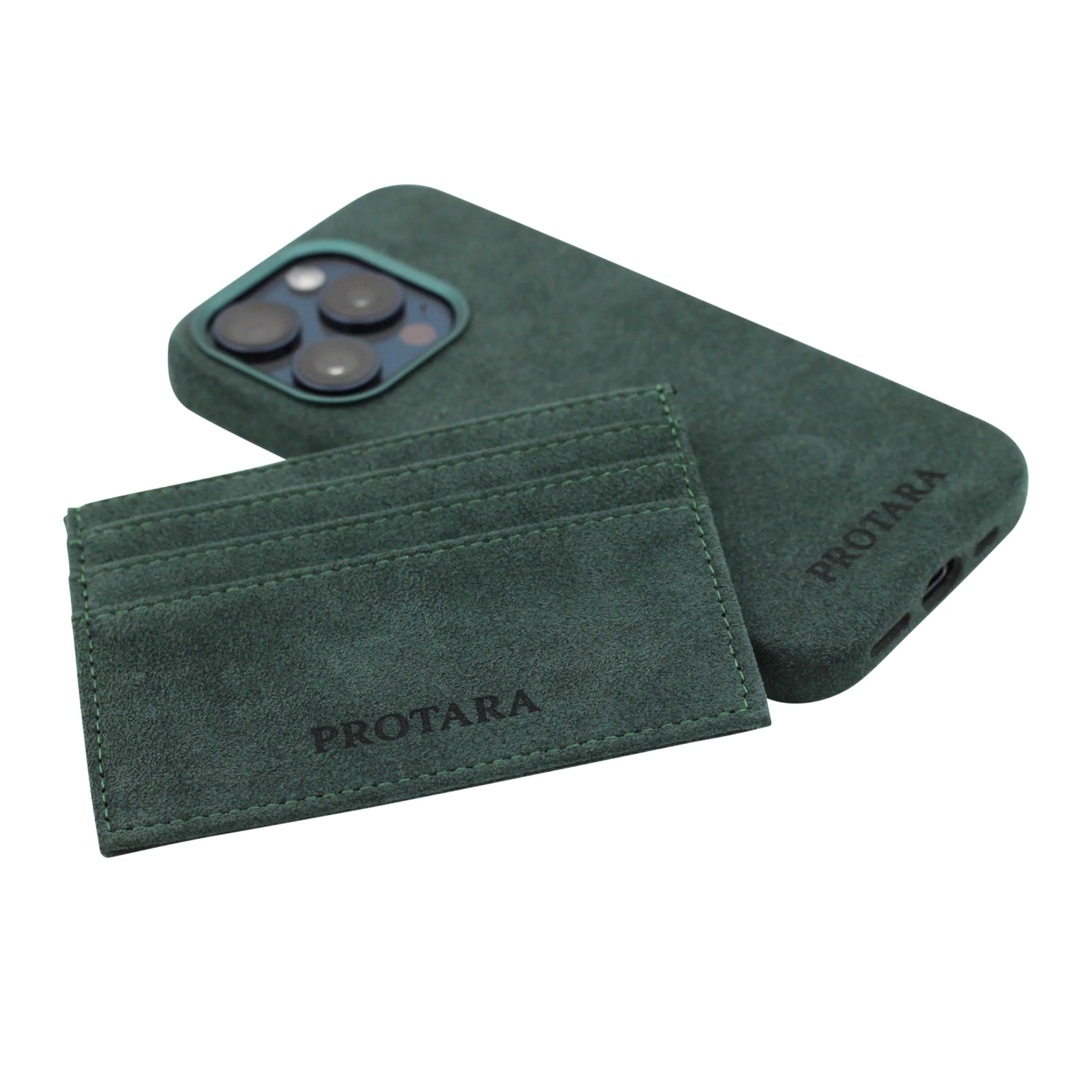 PROTARA Alcantara -korttipidike - Expedition Green