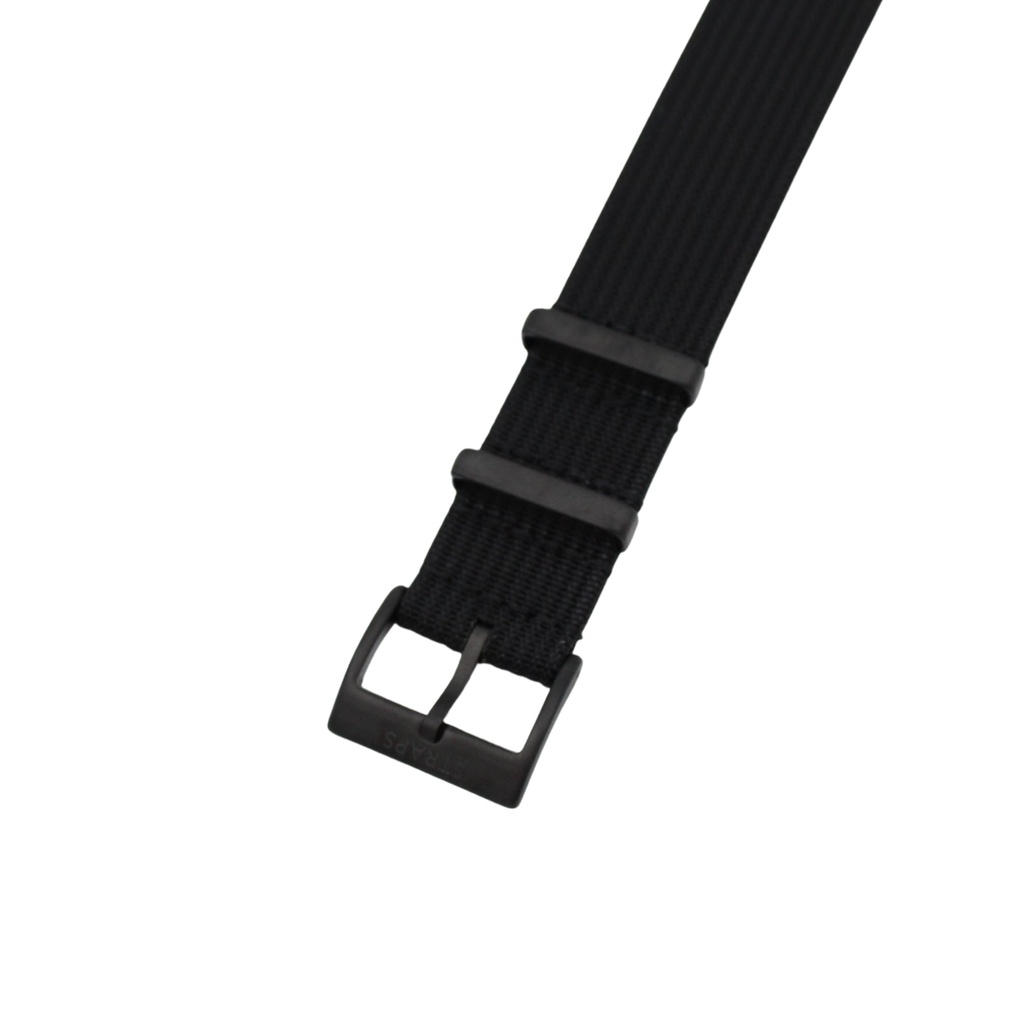 Ribbed Nato PVD - Svart - Signature Collection
