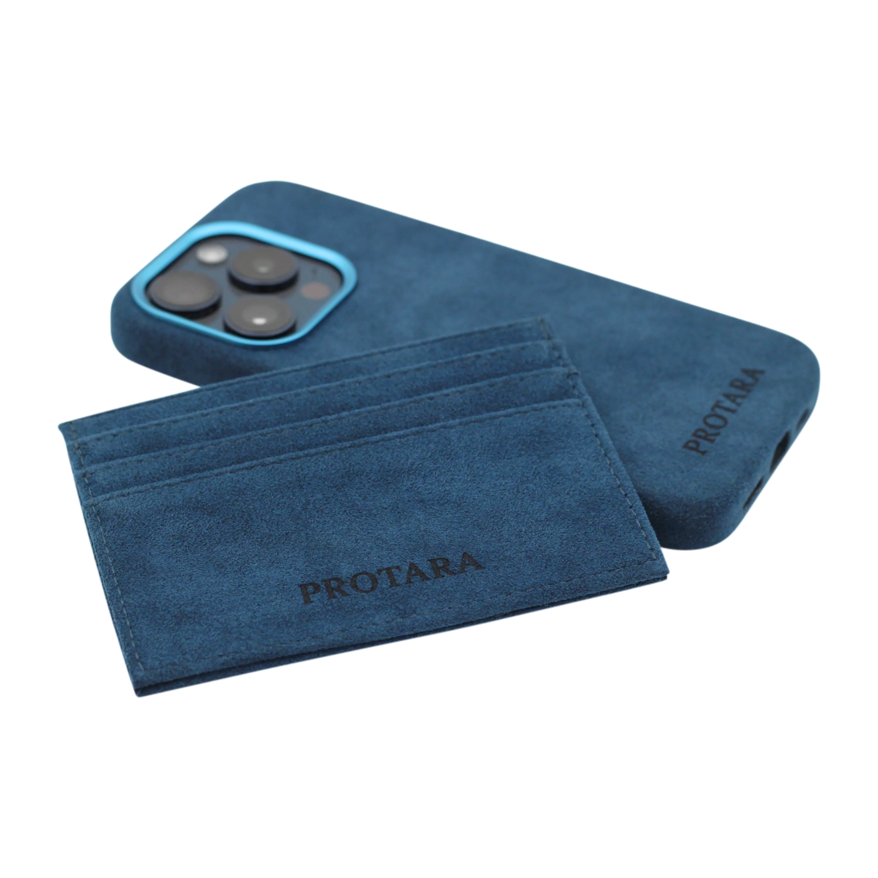 PROTARA Alcantara-korttipakkaus - Ocean Voyage sininen
