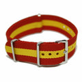 NATO hihna 20MM Punainen/keltainen (Espanja)