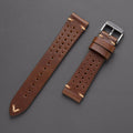 Racing Strap Kellon hihna Tummanruskea