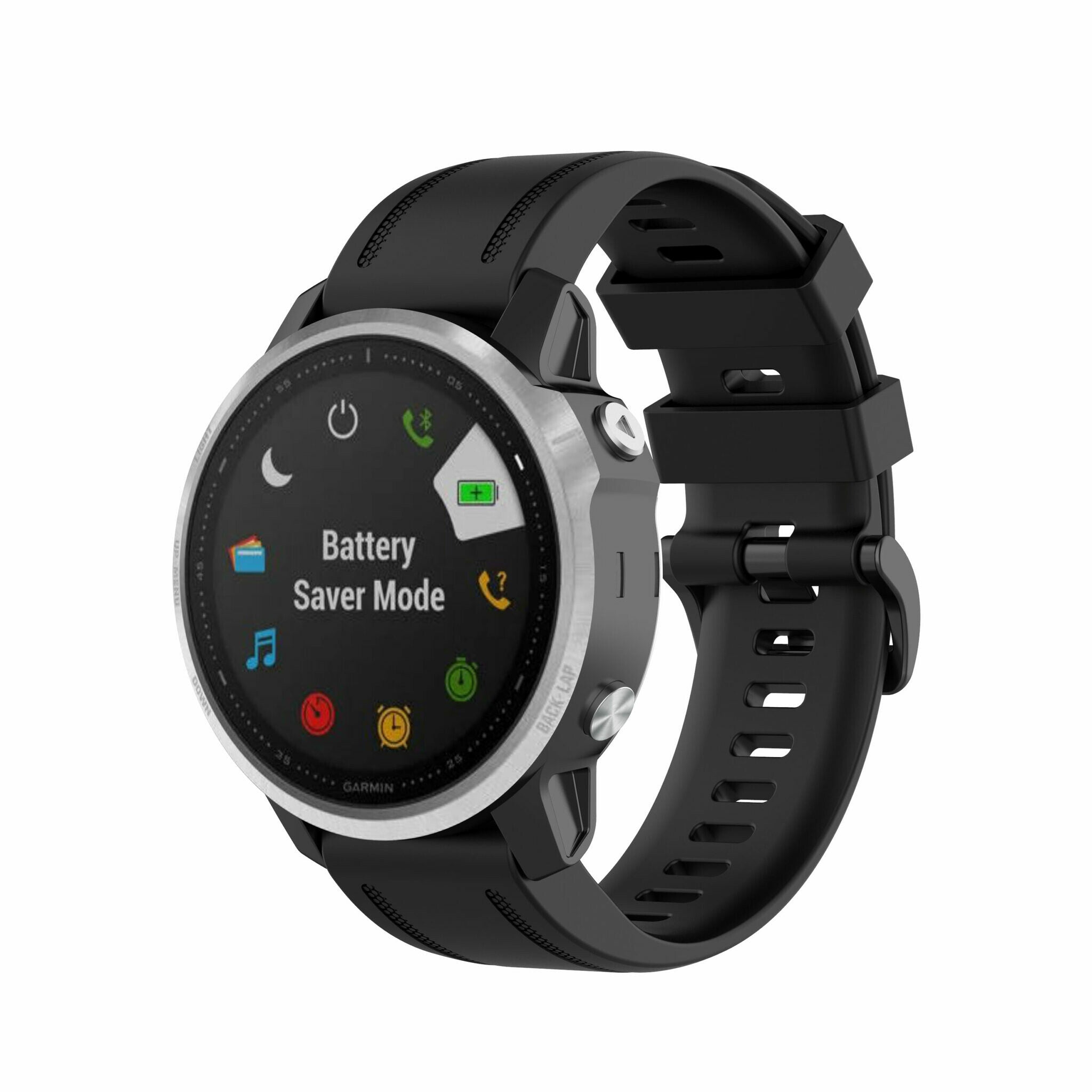 Garmin Quickfit 20mm kumihihna Musta
