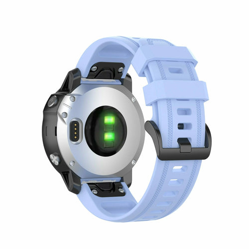 Garmin Quickfit 20mm kumihihna Vaaleansininen