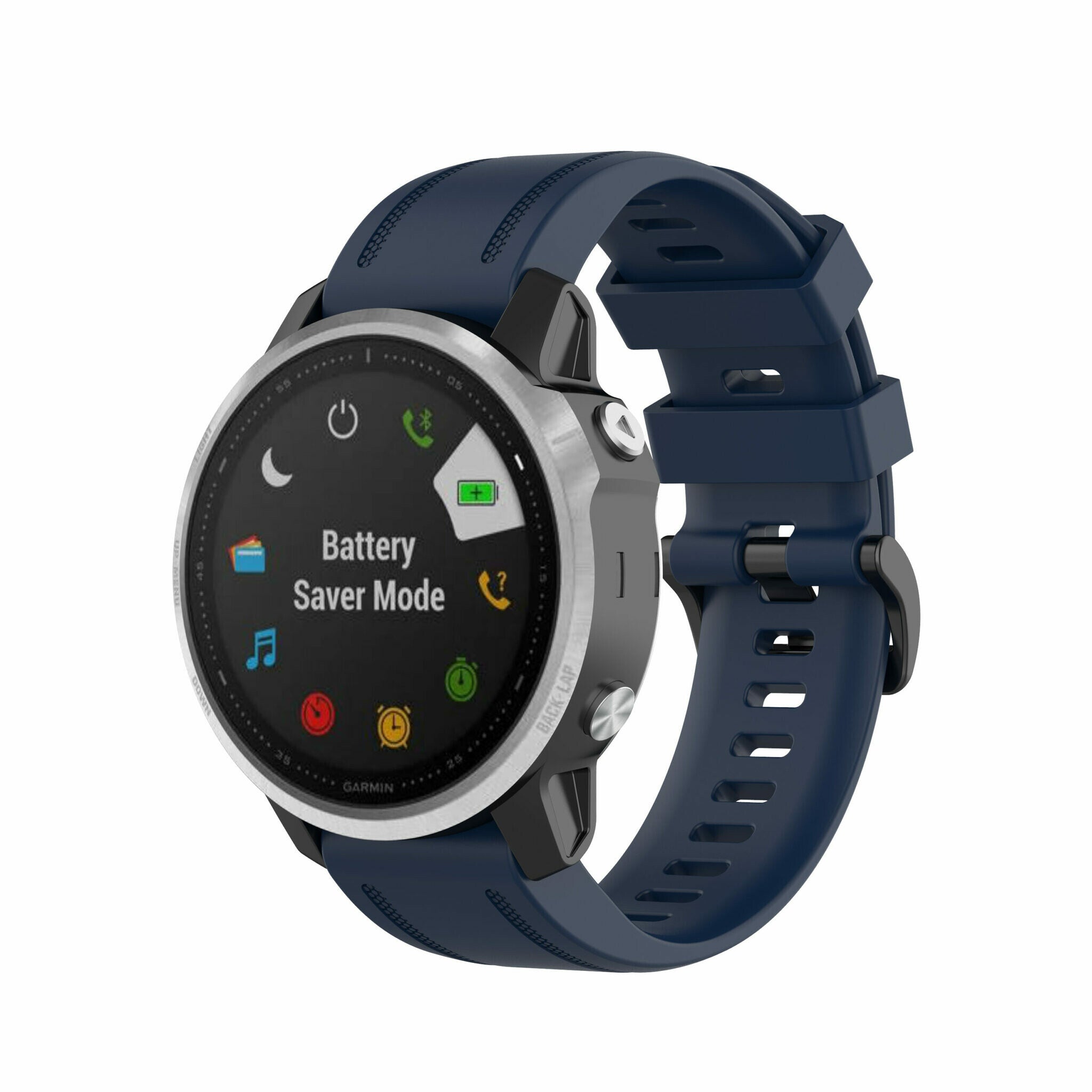 Garmin Quickfit 20mm kumihihna Tummansininen