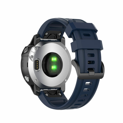 Garmin Quickfit 20mm kumihihna Tummansininen
