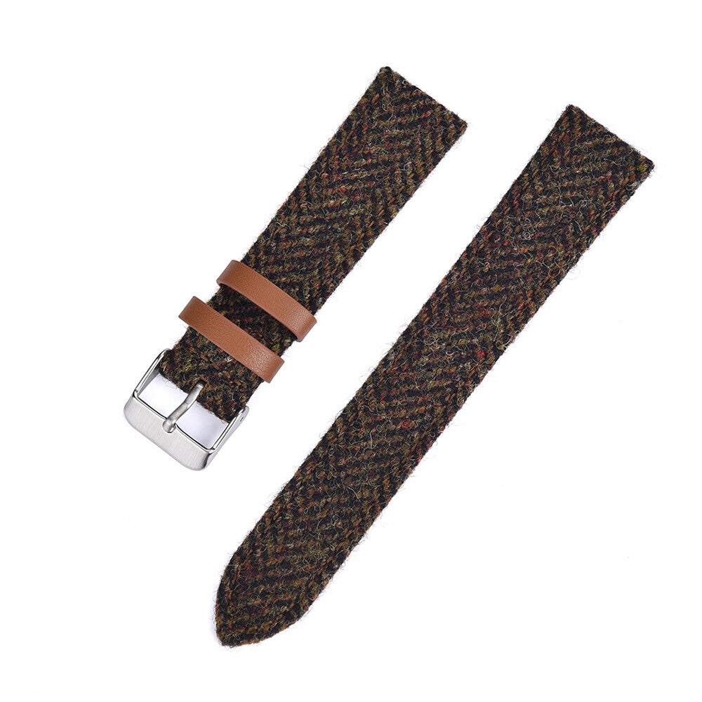 Tweed hihna ruskea