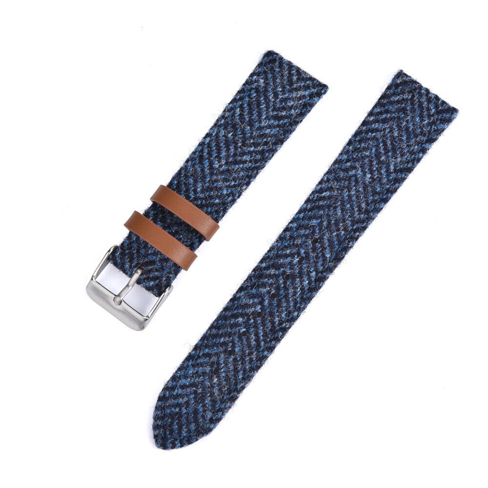 Tweed hihna sininen