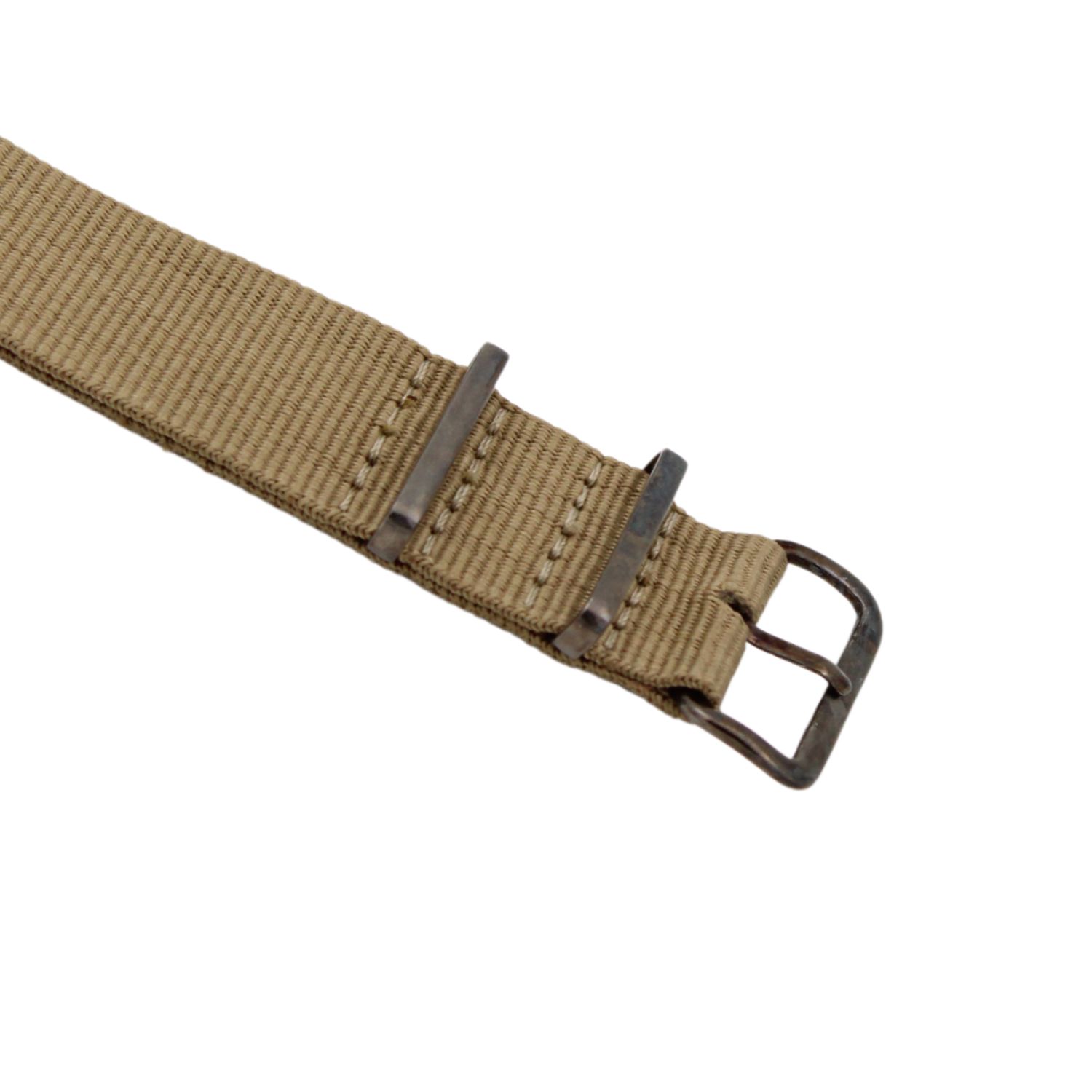 Khaki nato hihna gunmetal solki