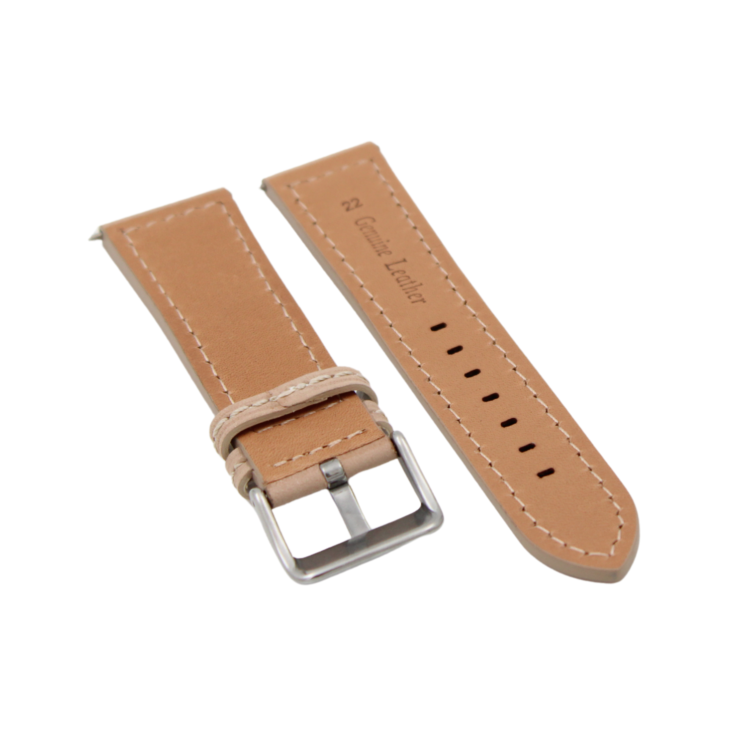 Oslo mokkanahkainen hihna Beige