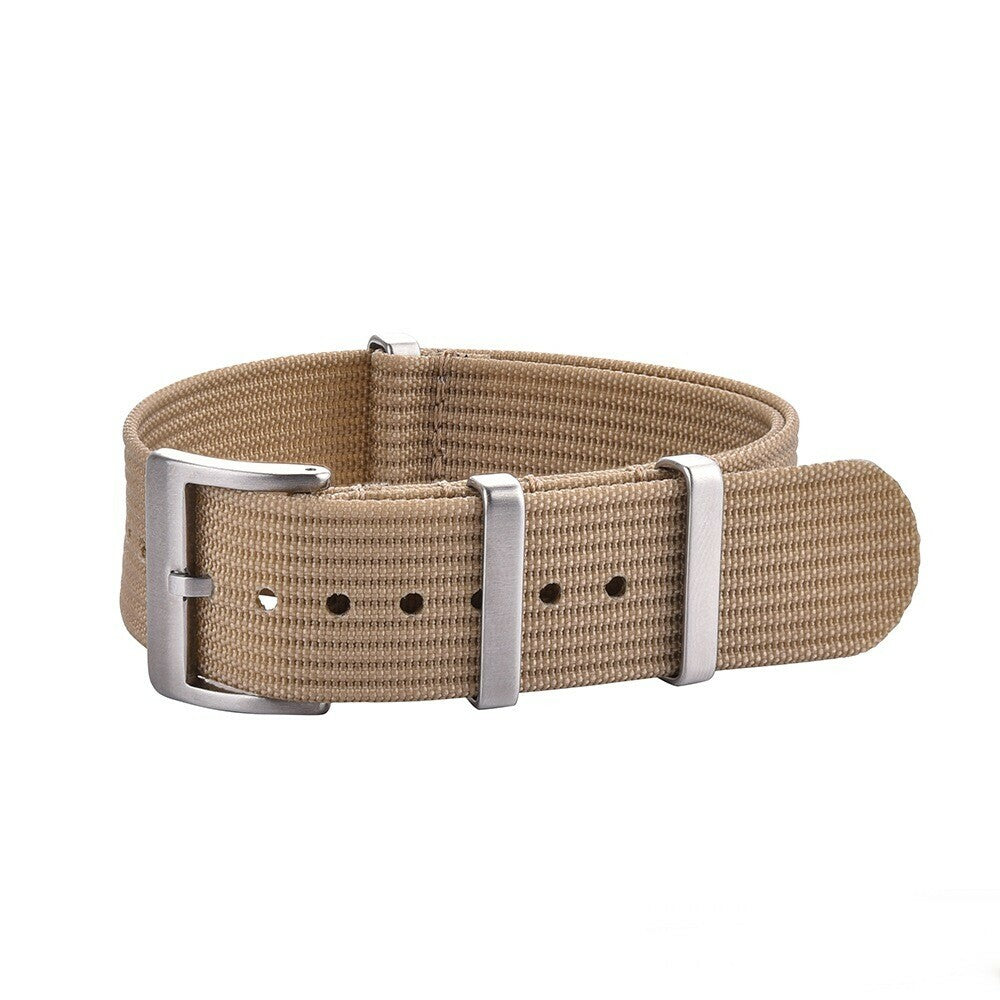 Ribbed Nato hihna Khaki