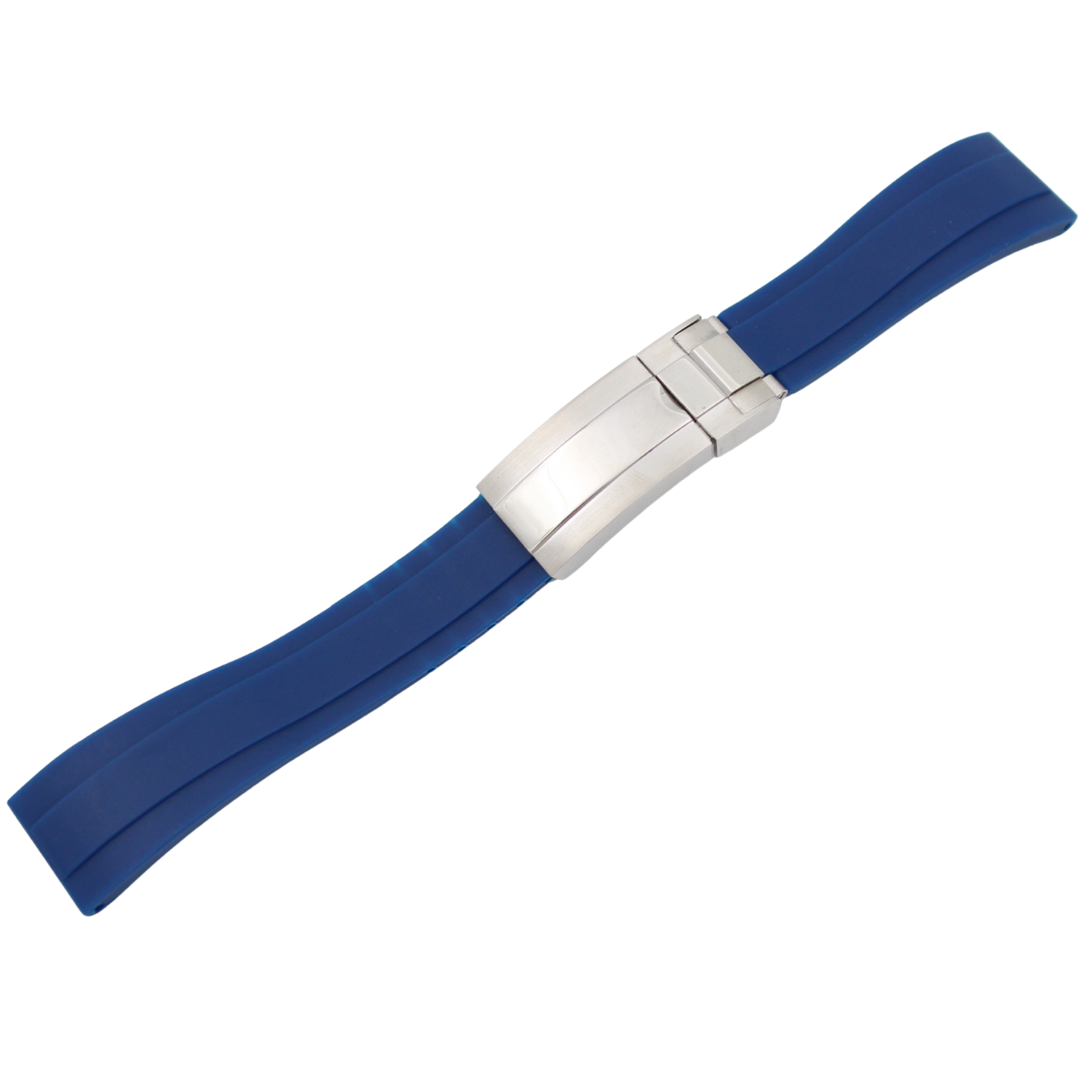 20mm kumisilmukka - tummansininen - perhosolki