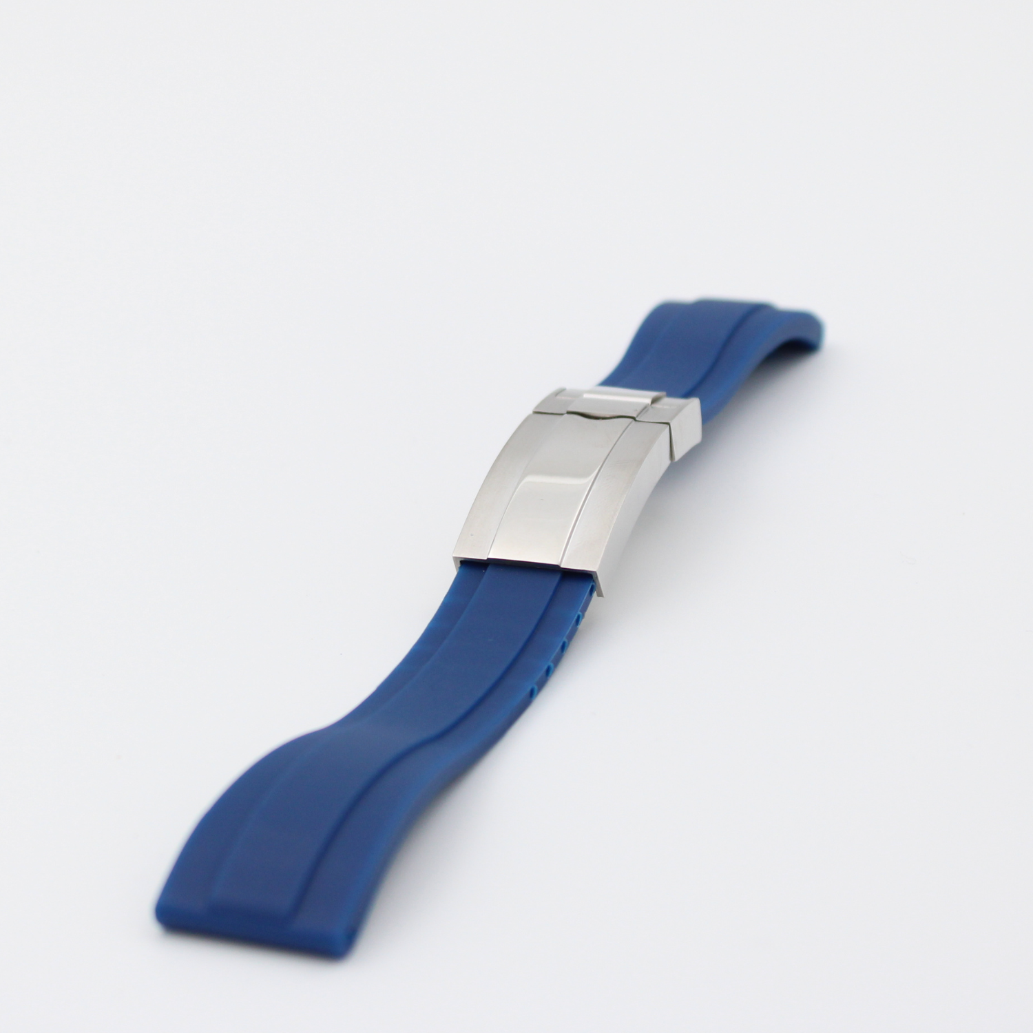 20mm kumisilmukka - tummansininen - perhosolki