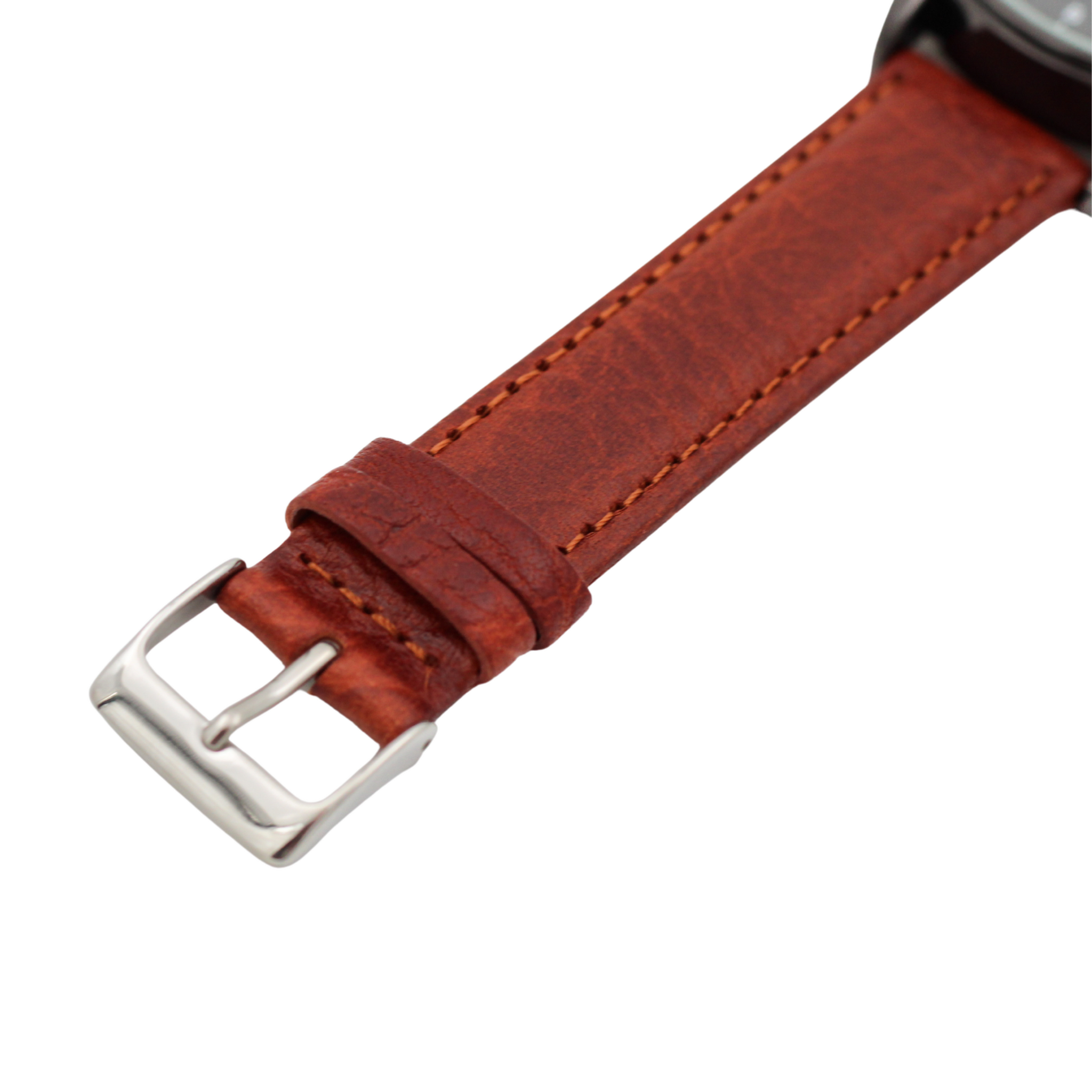 Sicilia classic Ruskea nahkahihna XL