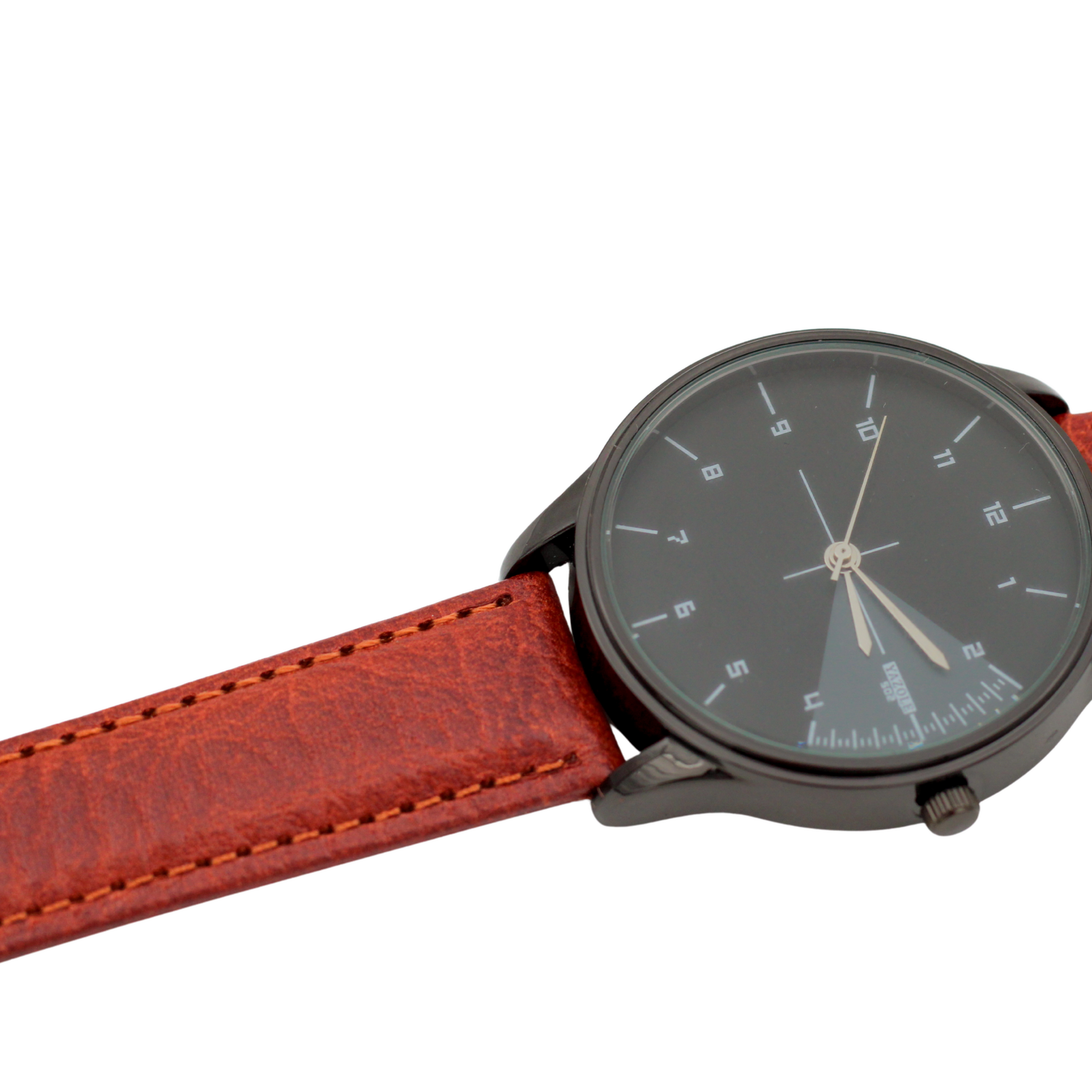 Sicilia classic Ruskea nahkahihna XL