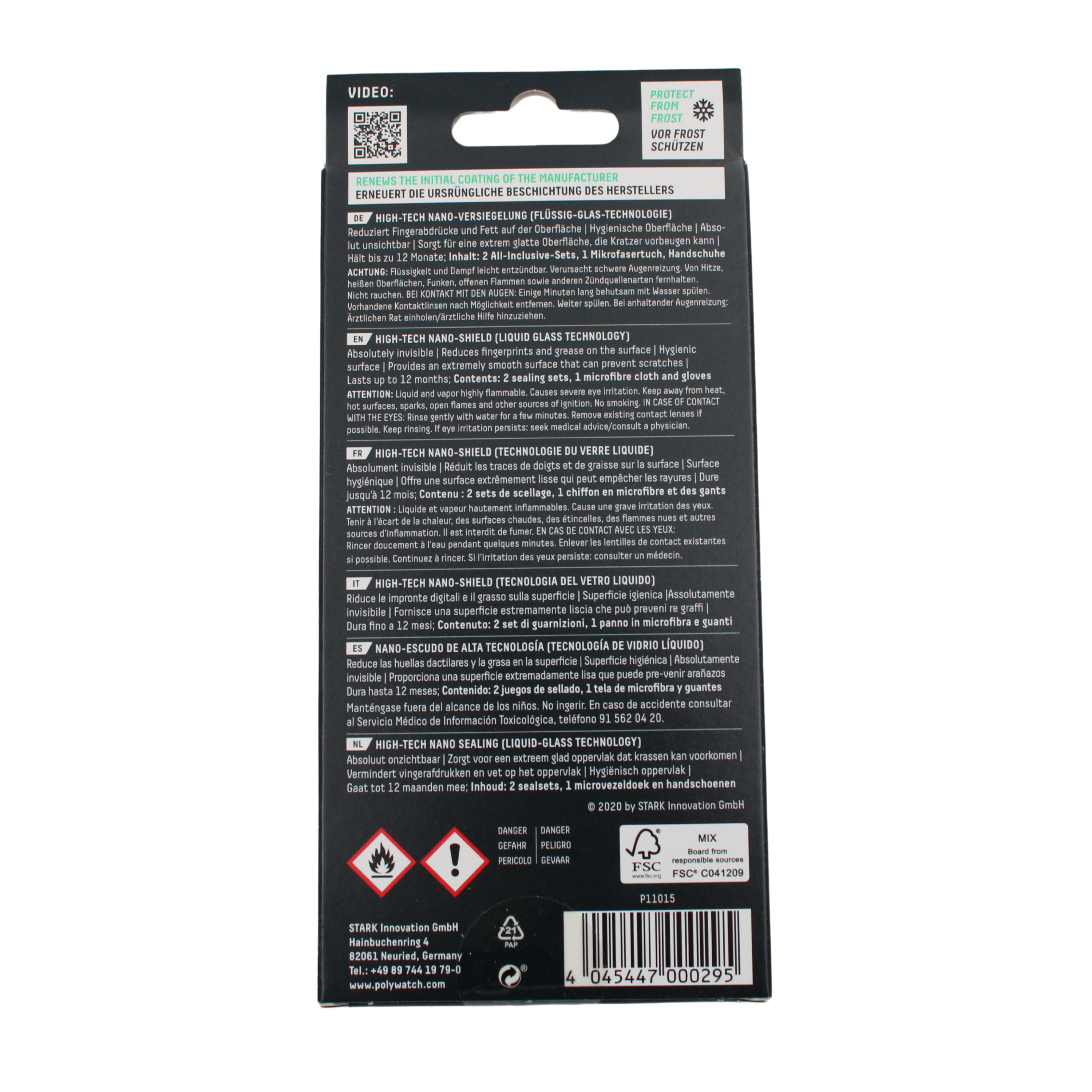 PolyWatch Watch Protector - Nano suojaus kelloille - Nano suojaus kelloille
