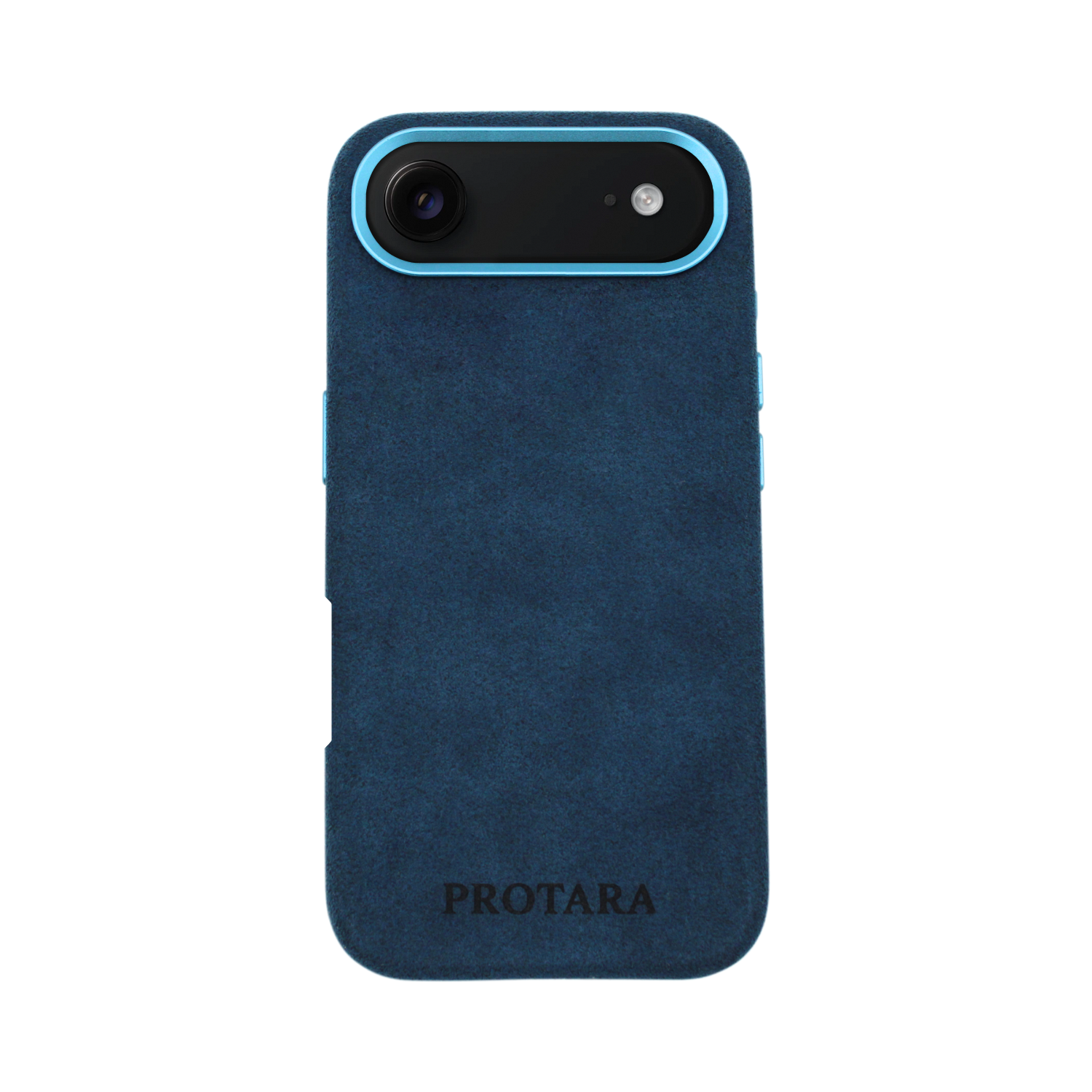 PROTARA Alcantara-suojus iPhone Air - Ocean Voyage Blue - Ocean Voyage Sininen