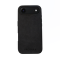 PROTARA Alcantara-suojus iPhone Air - Midnight Jet Black - keskiyönmusta