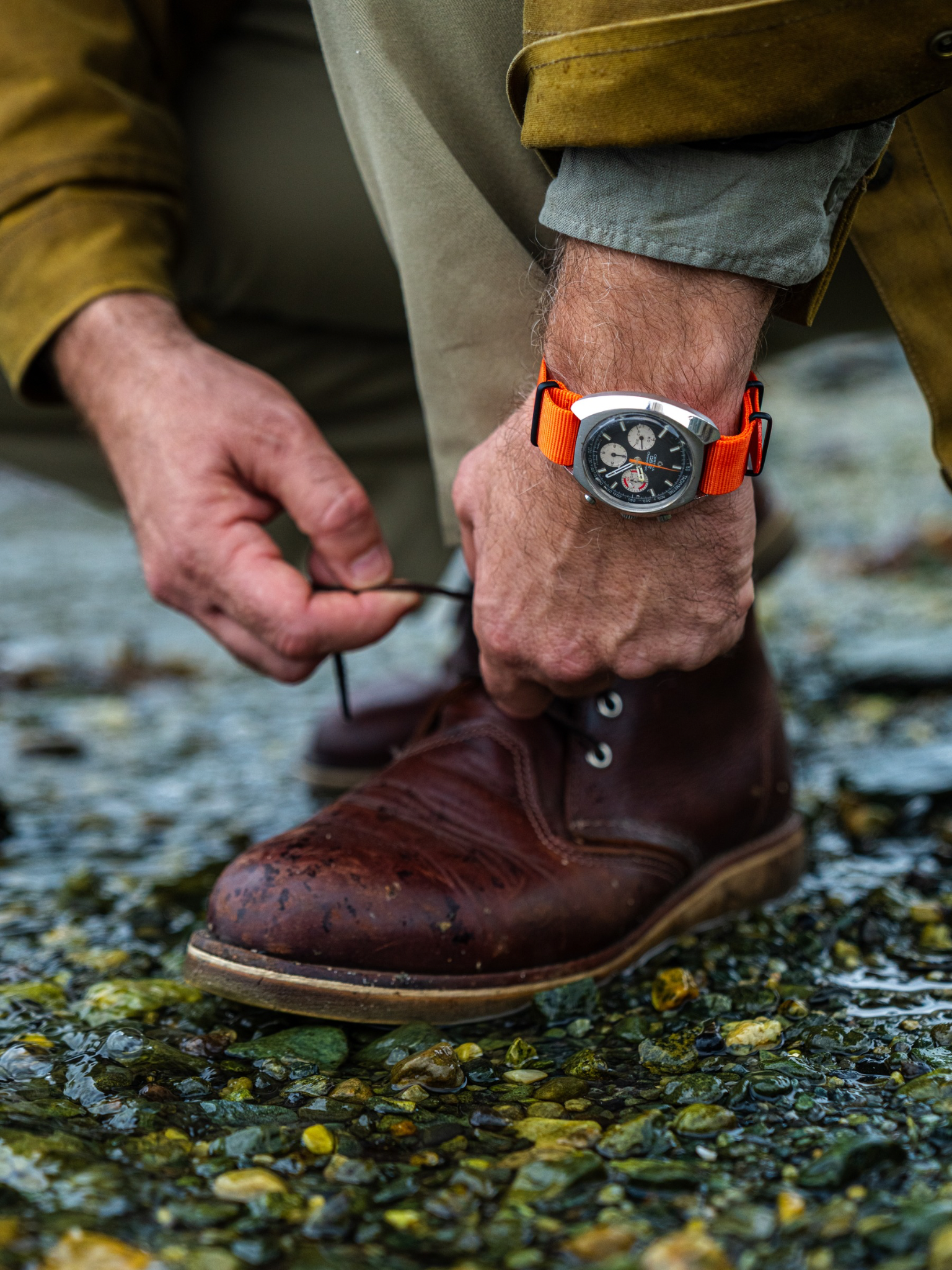 NATO hihna PVD oranssi