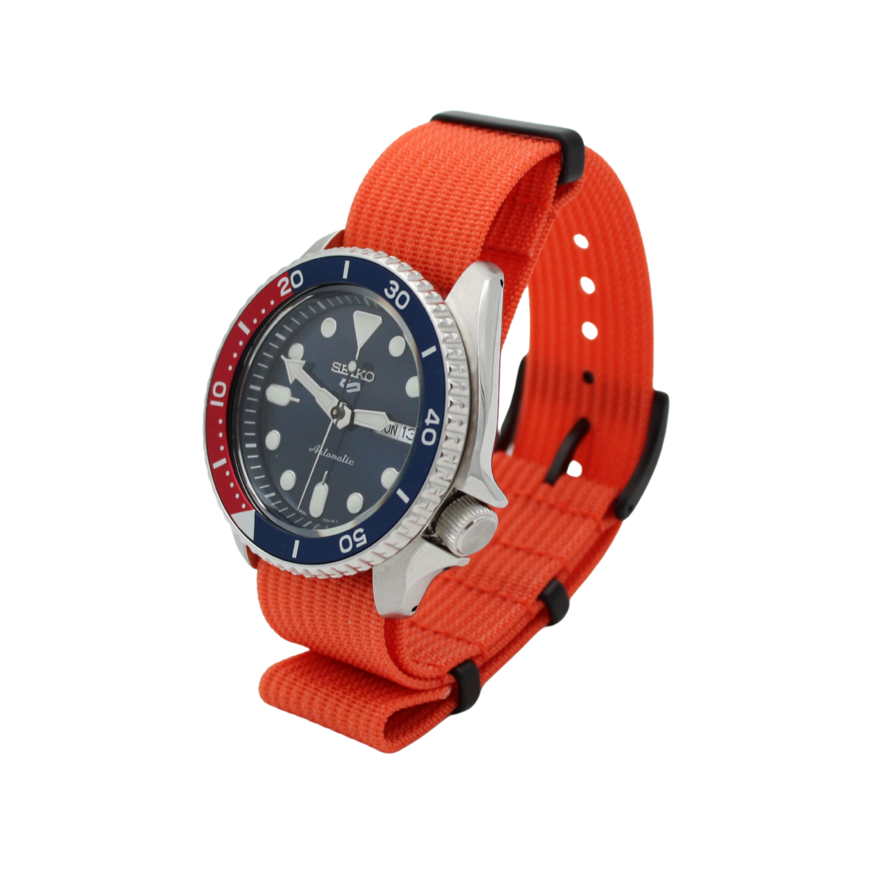 Ribbed Nato PVD - Oransje - Signature Collection