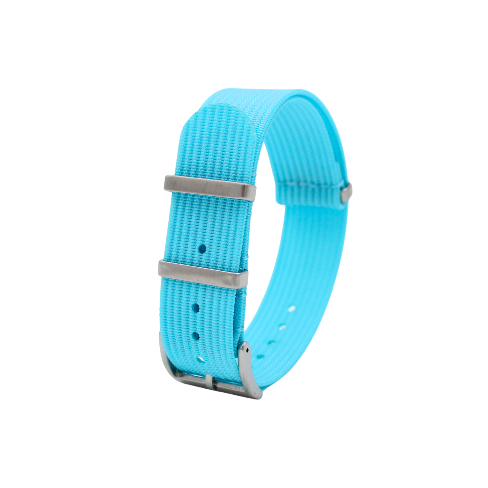 Ribbed Nato - lys blå - Signature Collection