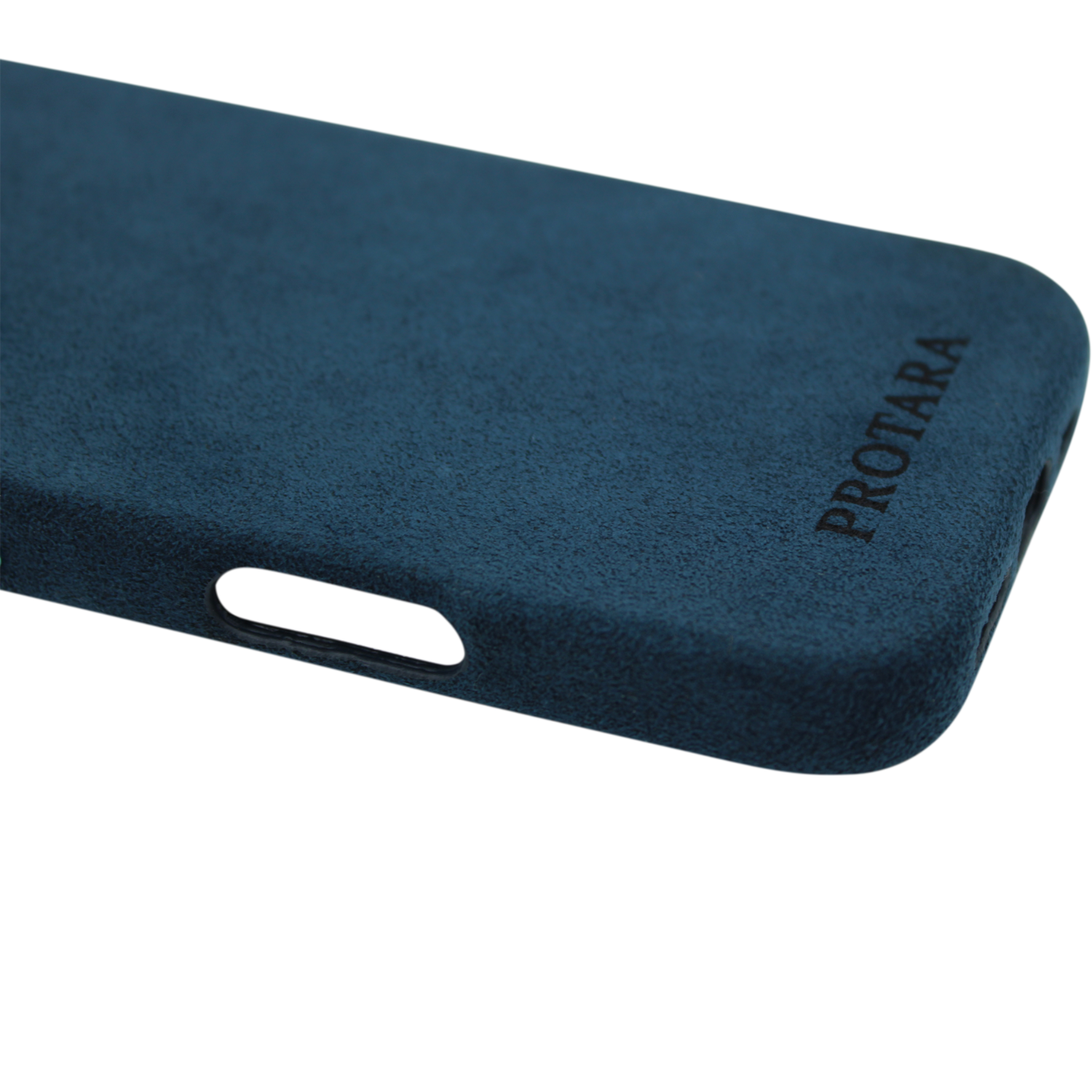 PROTARA Alcantara iPhone 16 Pro Max suojakuori - Ocean Voyage Blue - Ocean Voyage Blue - sininen